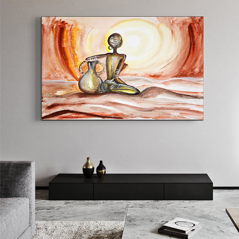 Abstract character home art fun canvas wall art painting living room decoration canvas painting