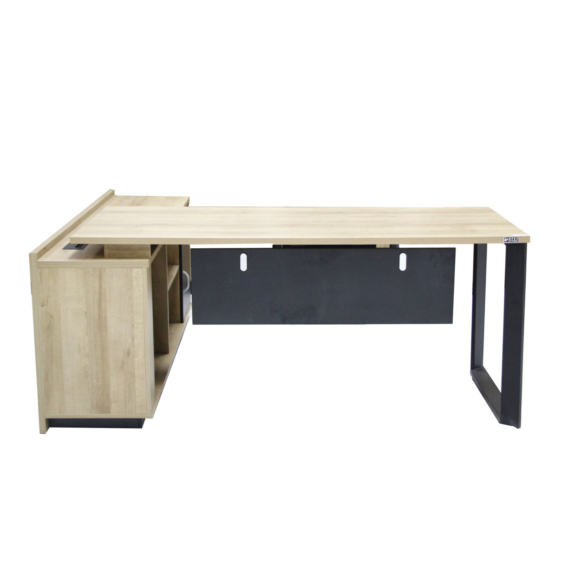 L Shaped Modern Office Furniture Desk Melamine