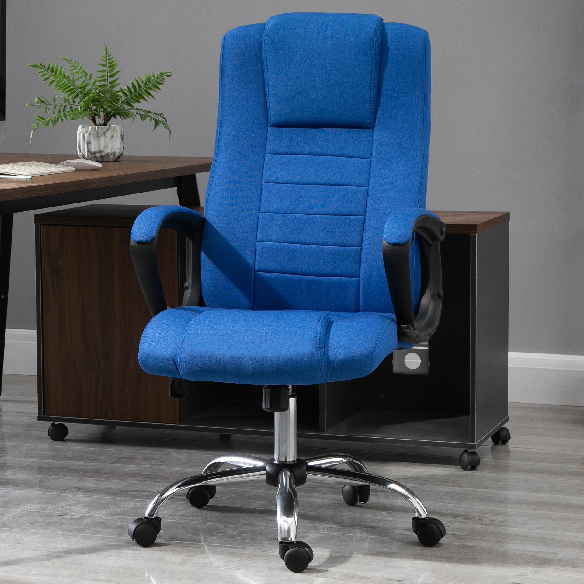 Vinsetto Home Office Chair 360 Degree Swivel Chair Adjustable Height