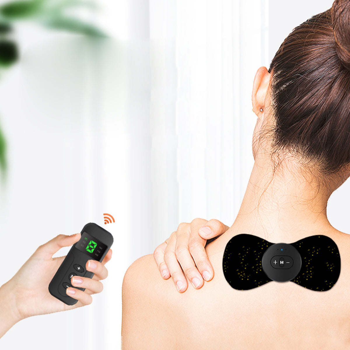 Neck Flex Mini Massager With Remote