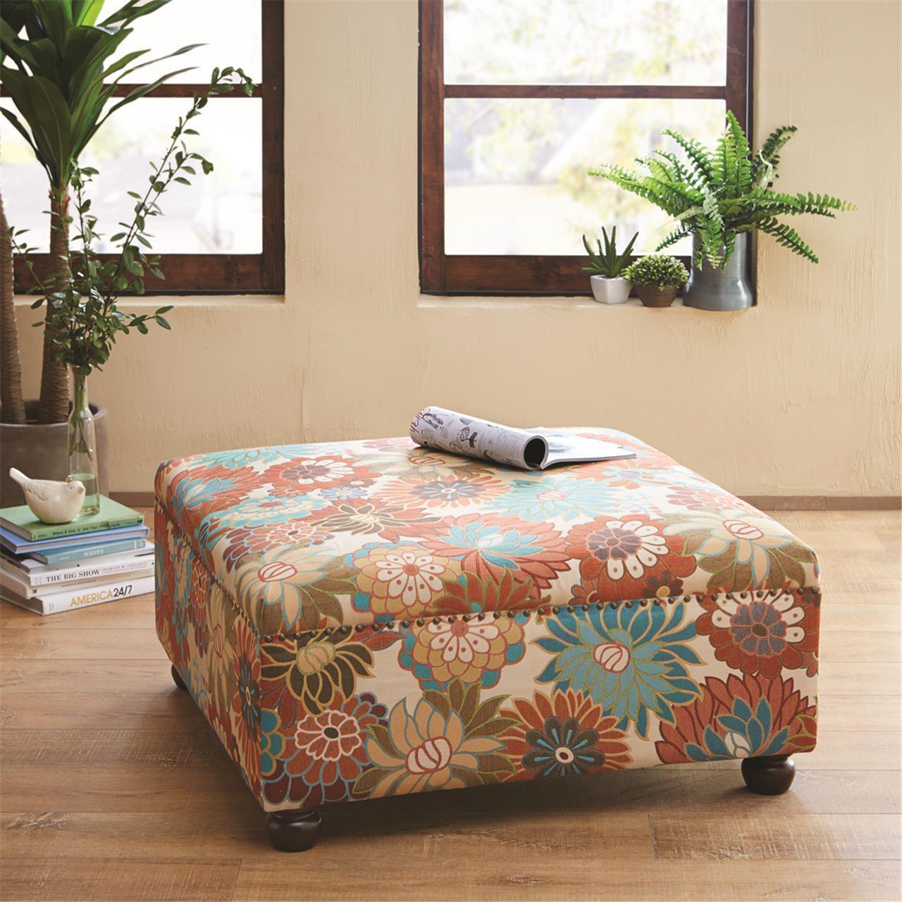 [Only support Drop Shipping Buyer] Carlyle Cocktail Square Ottoman