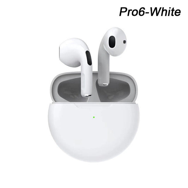 PRO6 Wireless Bluetooth Headset TWS Running Yungong New Stereo Binaural in-Ear Game Color