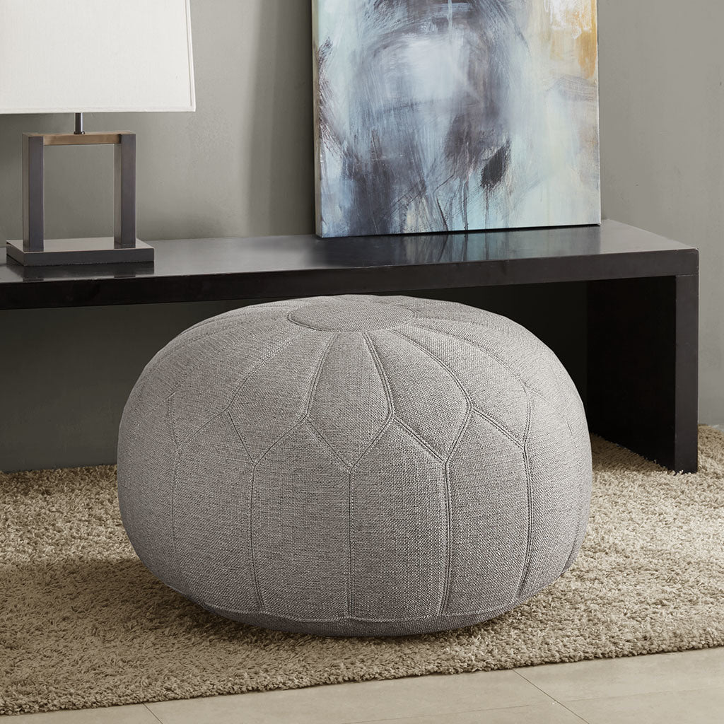 Kelsey Round Pouf Ottoman